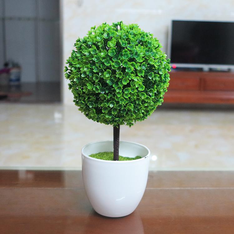 MOGYMOGY PT01 Tanaman Bunga Bonsai Plastik Dekorasi Rumah Pot Tanaman Bunga Hias Bongsai Artificial Flower Decoration