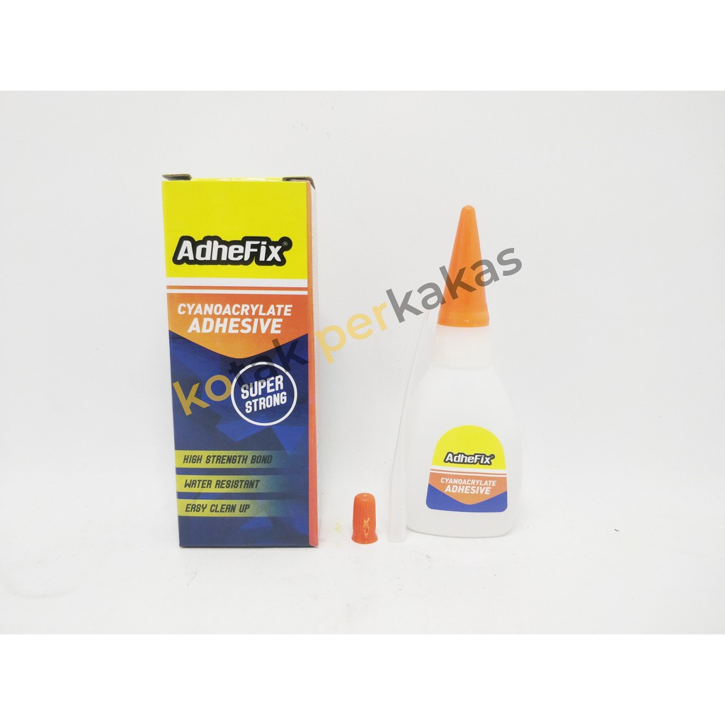

Lem Tetes Serba Guna / Lem Kayu / Cyanoacrylate Adhesive