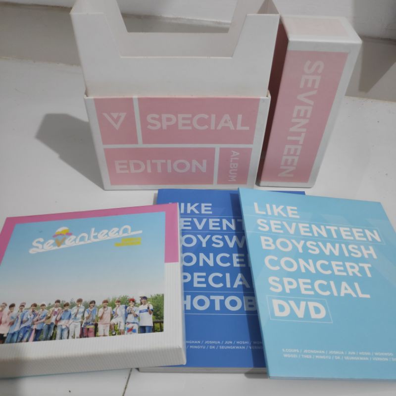 Seventeen Album Aju Nice Special Edition Repackage Fullset-Joshua Set