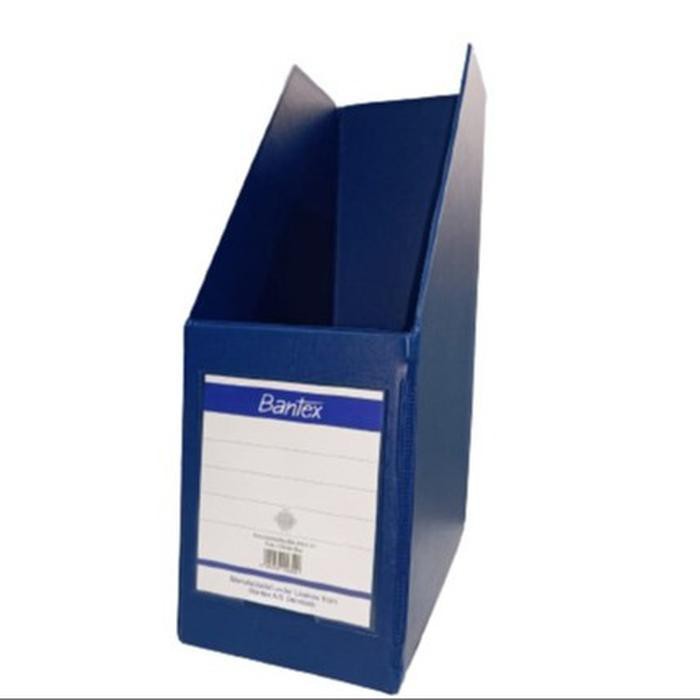 

Box File Tempat Penyimpanan Dokumen Berkas Bantex 4021-01 Warna BLUE Folio 12 cm ATK