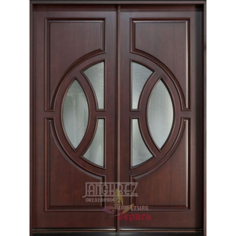 SET KUSEN PINTU KUPU TARUNG JATI