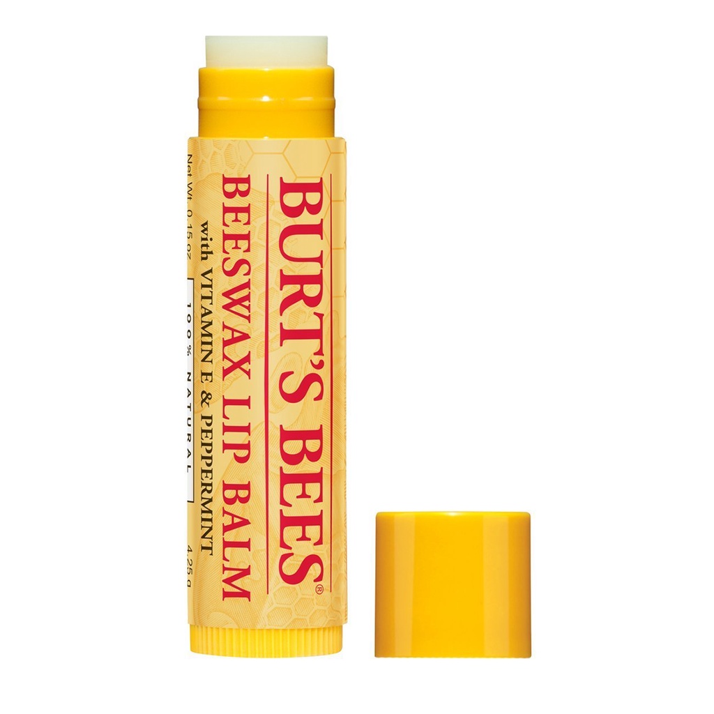 Burt's Bees Lip Balm Beeswax with vitamin E and Peppermint original burt burts oil Grosir