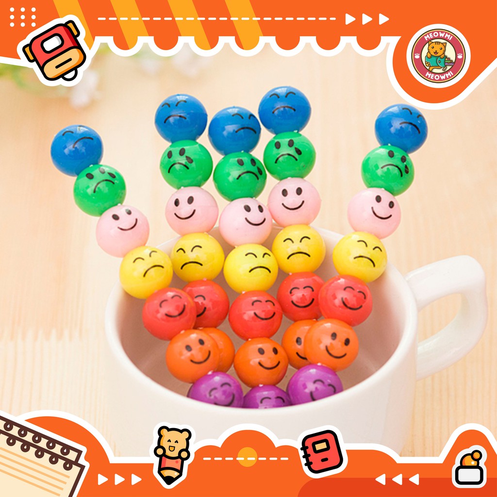 

Pensil susun rainbow smiley PS0012