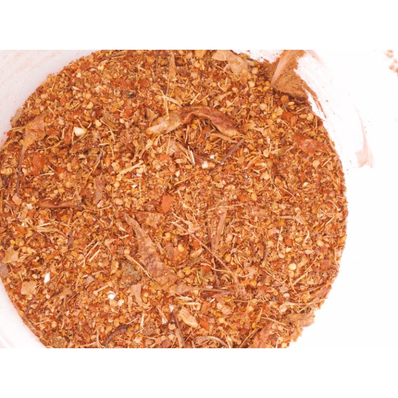 

Bumbu tabur Extrapedas daun jeruk dan gurih bawang daun jeruk 100gr, 200gr, 300gr