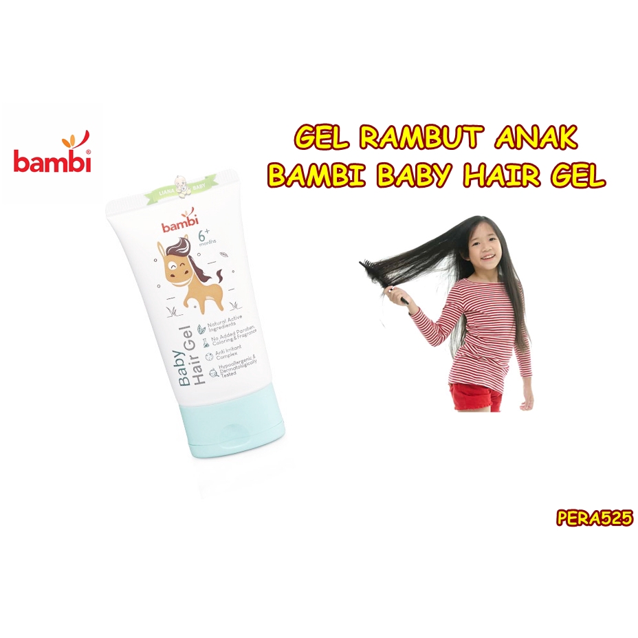 PERA525 GEL RAMBUT ANAK BAMBI BABY HAIR GEL exp bln 04 2024