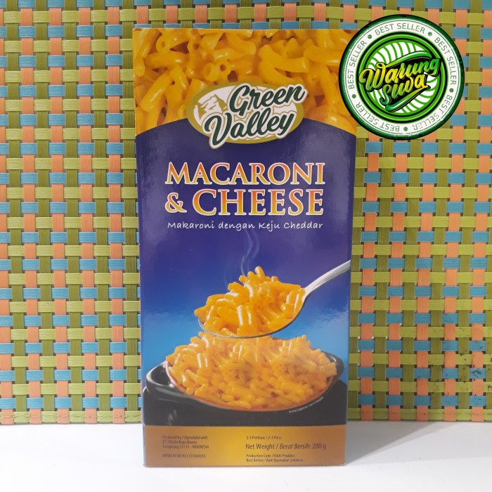 

green valley macaroni and cheese 200 gram