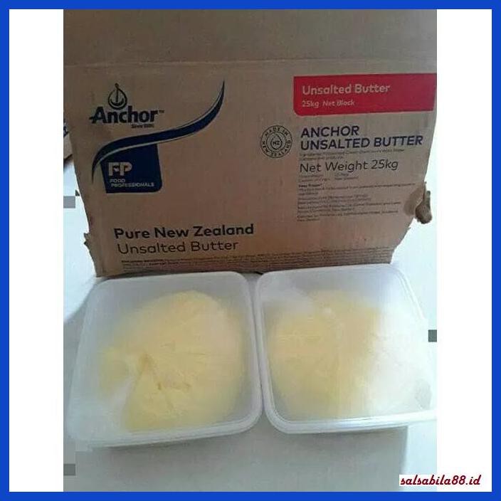 

Rettubagetnem- Butter Anchor Unsalted Repack 500 Gram -Asli-Slii.