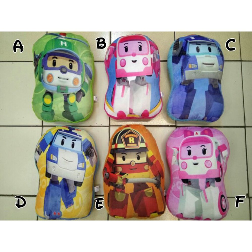 Dijual Bantal Boneka Robocar Poli Murah