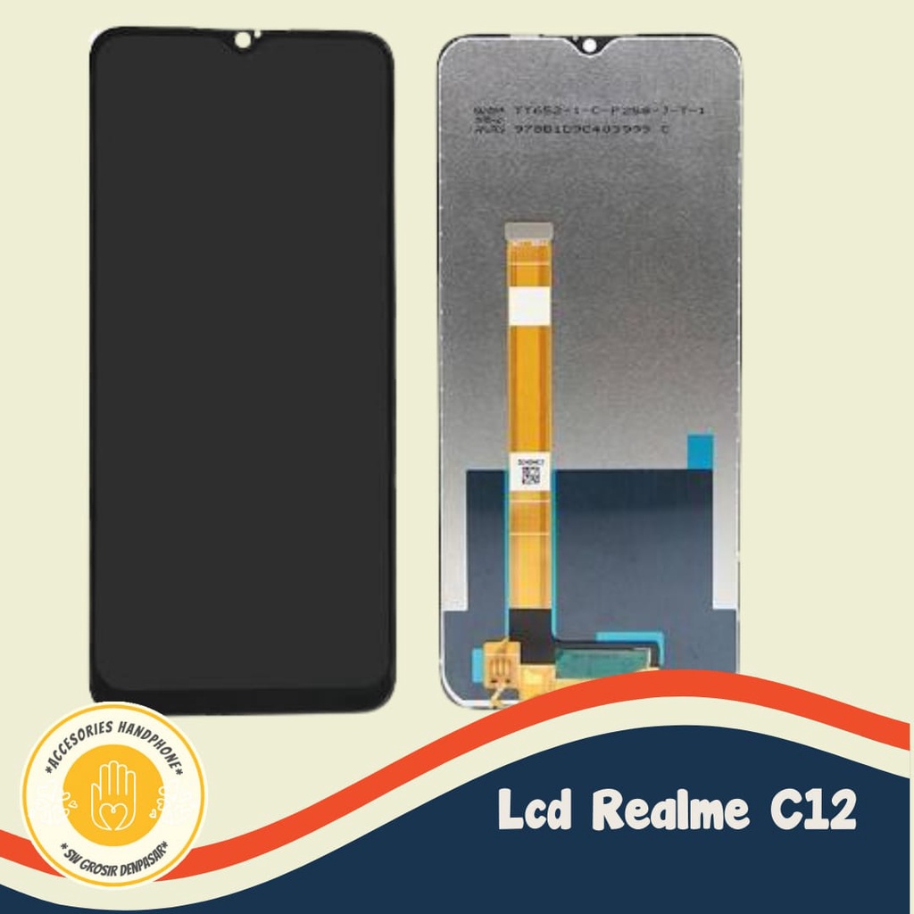 (COD) LCD Layar fullset touchscreen original  REALME C11 / C12  FULLSET