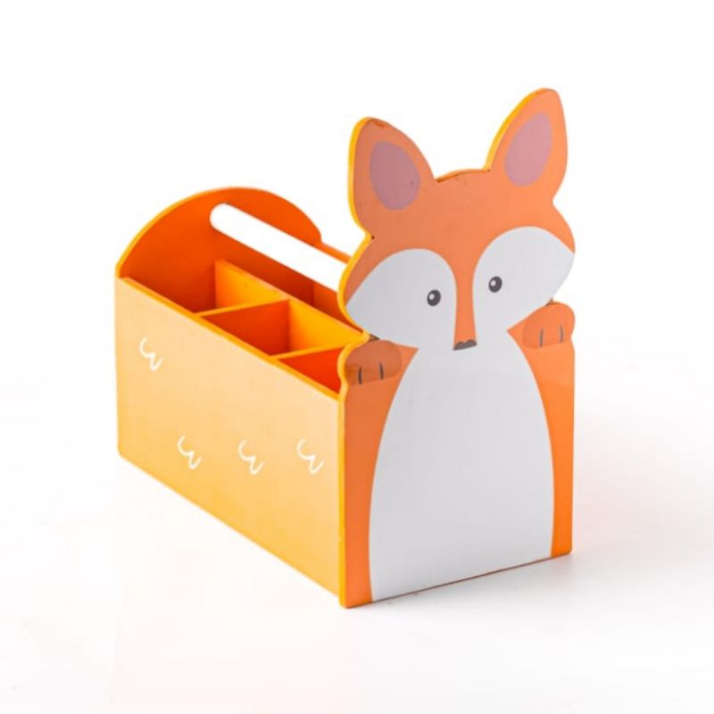 

ANIMAL PENCIL CASE LARGE Kotak Pensil Kayu TEMPAT ALAT TULIS CUSTOM