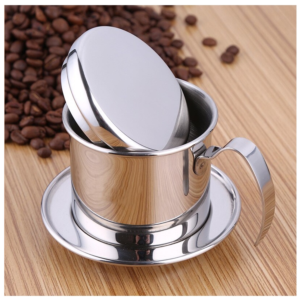 Vietnam Drip Alat Saring Kopi Coffee Drip Pot Stainless Steel