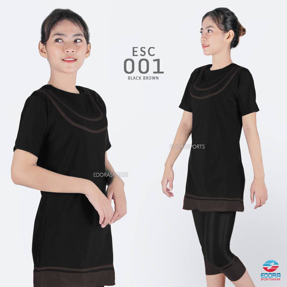 Baju Renang Wanita Semi Cover Edora ESC 001