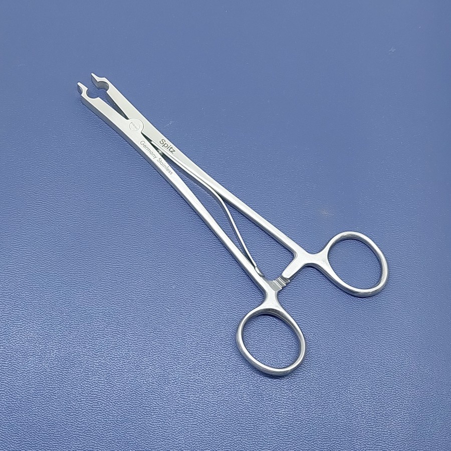 Alat Medis Alkes Raney Applying/Removal Scalp Clip Forceps 16,5 cm|Spitz