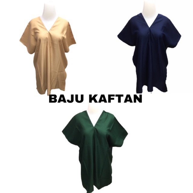 Atasan Wanita Model LONG SQUARE / Baju Atasan KAFTAN POLOS