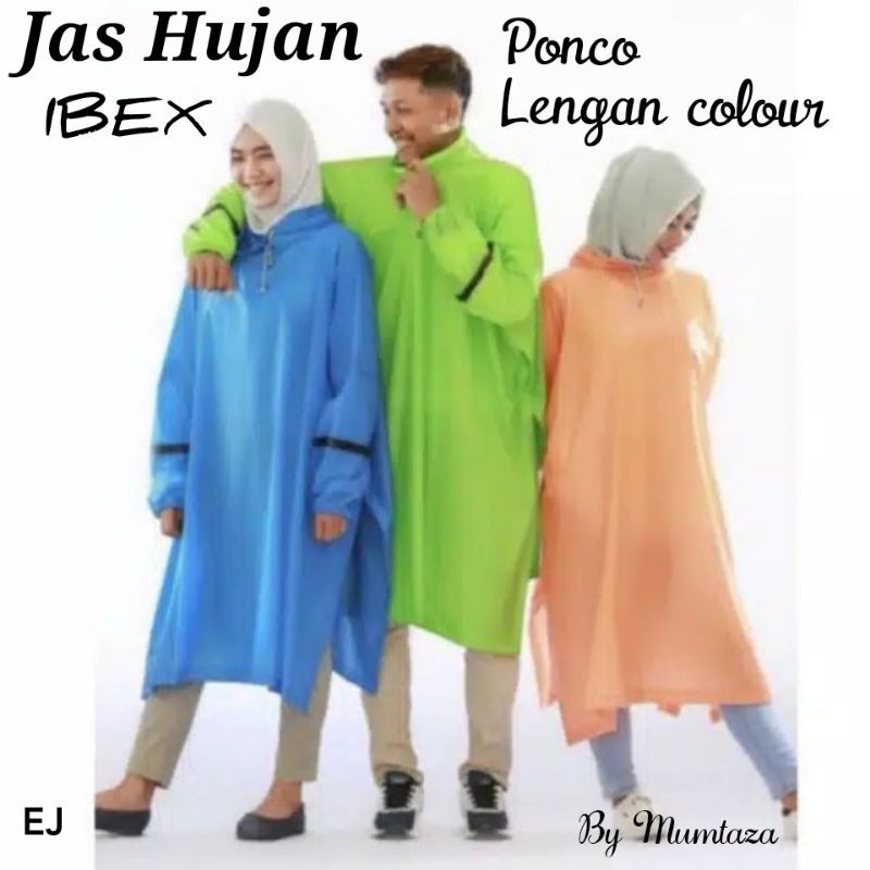Jas Hujan Ponco Ibex, Jas Hujan Ponco, Mantol Lowo, Ponco Lengan