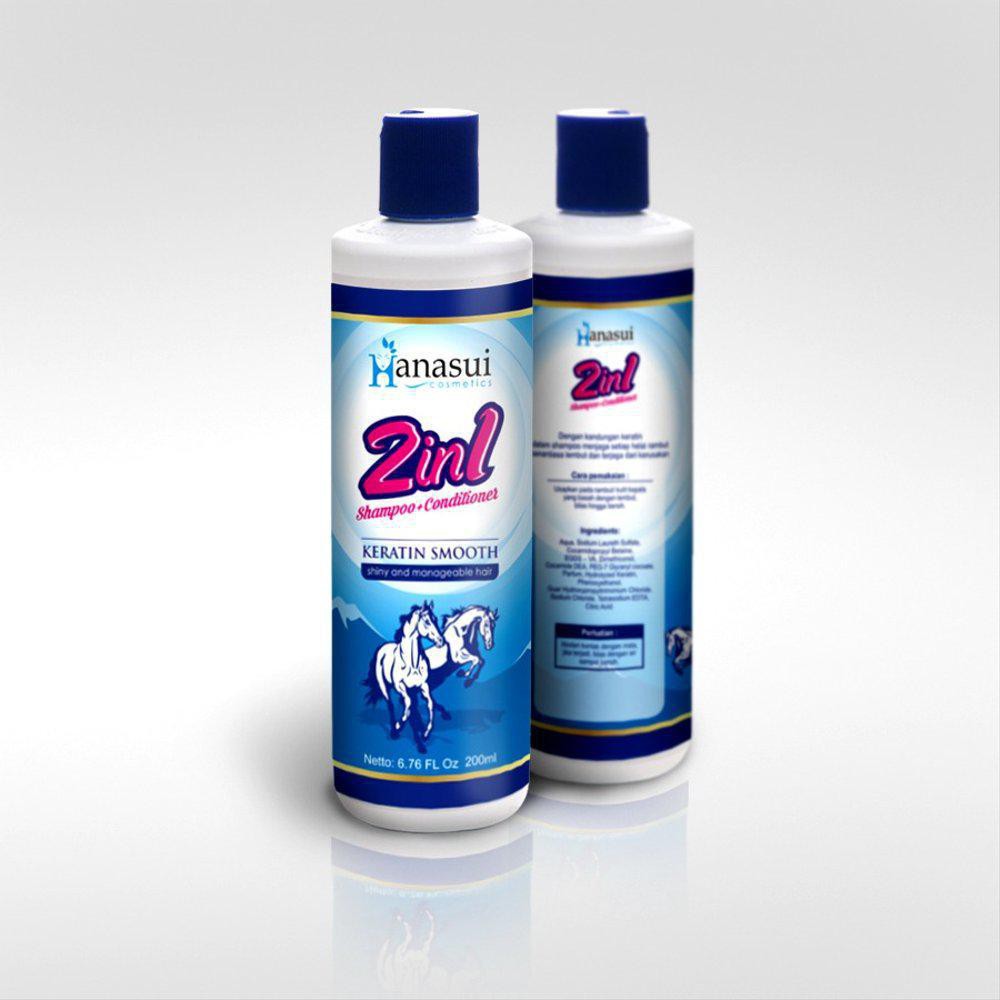 HANASUI SHAMPOO KUDA 2IN1 ORIGINAL SHAMPOO KUDA SHAMPO KUDA BPOM