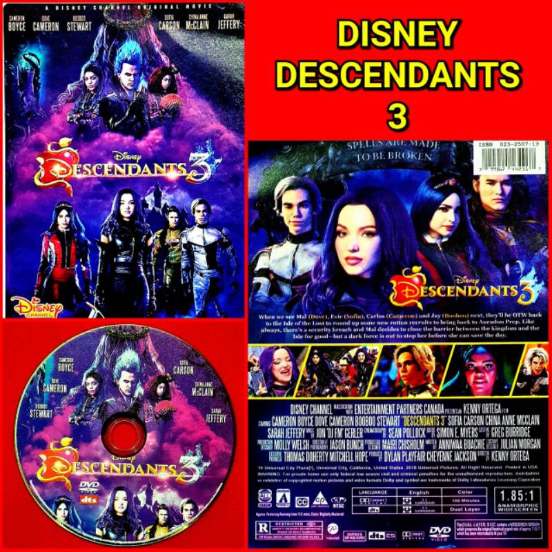 PROMO KASET DVD FILM ANIMASI DESCENDANTS
