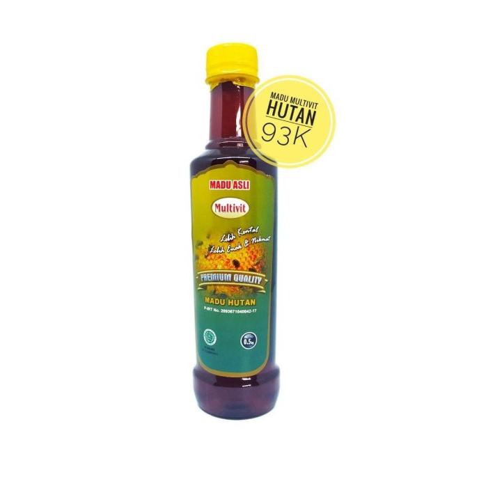 

Madu Multivit Hutan 500gr | Madu Asli 100%