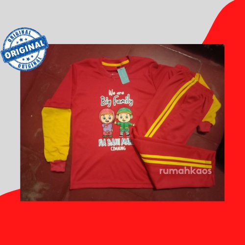 Seragam Olahraga TK Sablon/Seragam Olahraga TK Paud/Kaos Olahraga Sekolah