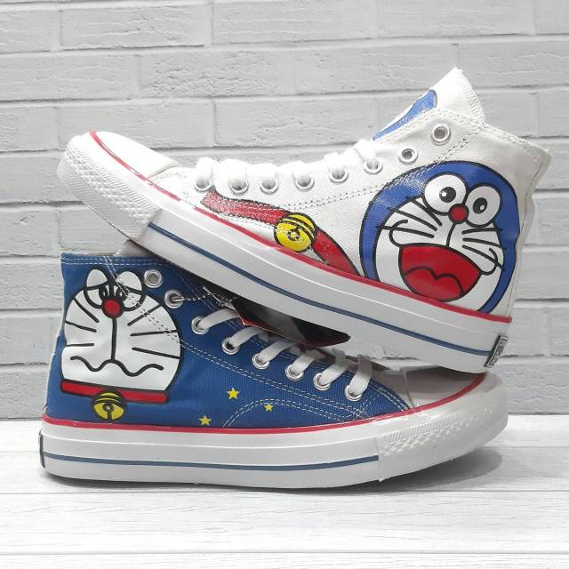 Sepatu Converse Doraemon High Premium Quality