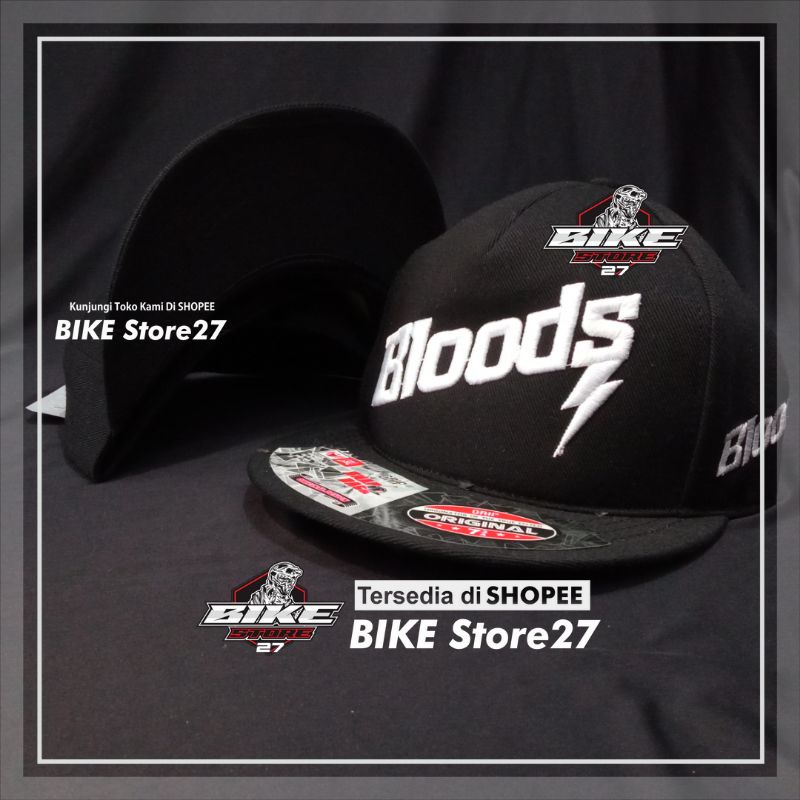 Topi Bloods/ 67/ Topi Snapback/ Topi Snapback Bloods/ Topi Hiphop/ Topi New Era/ Topi Snapback  Bord
