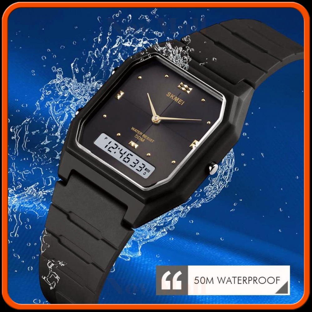 SKMEI Jam Tangan Digital Analog Pria - 1604
