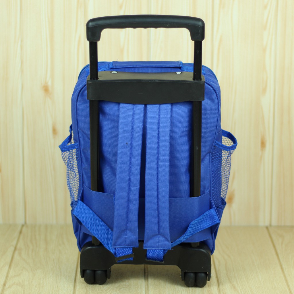 Tas Ransel Dorong Anak Anak Motif Tobot Biru Laki Laki Keren Trendy