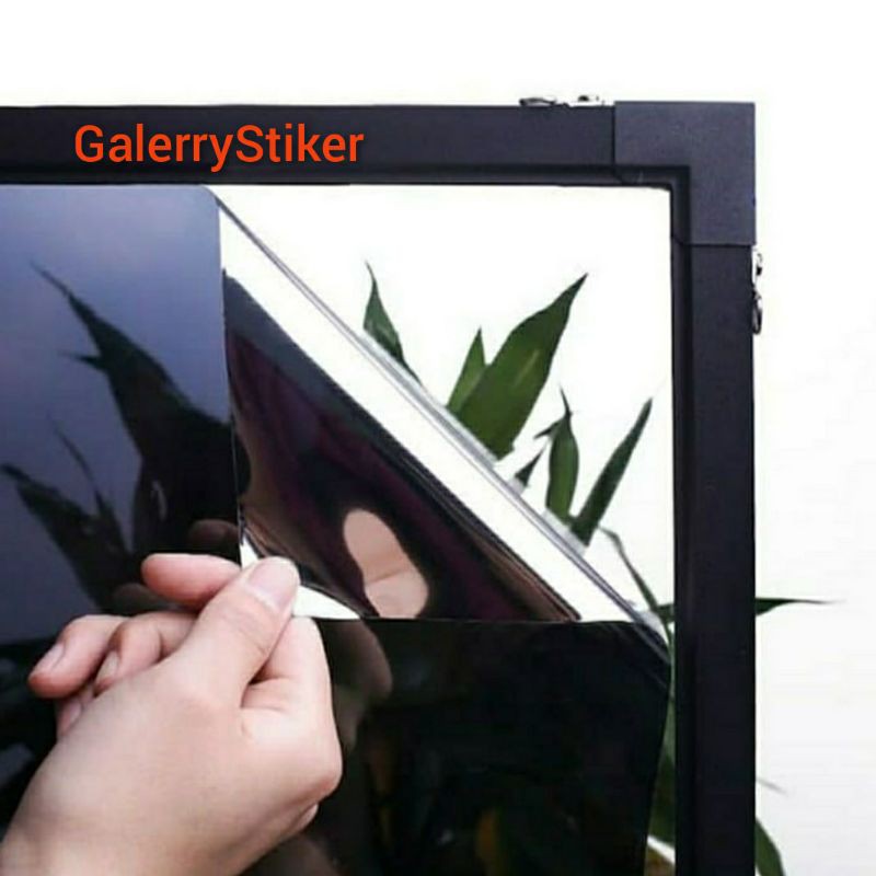 STIKER KACA FILM CERMIN / KACA FILM WANWAY / KACA FILM BLACK SILVER/ KACA FILM MOBIL