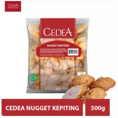 

Naget Kepiting Cedea 500gram