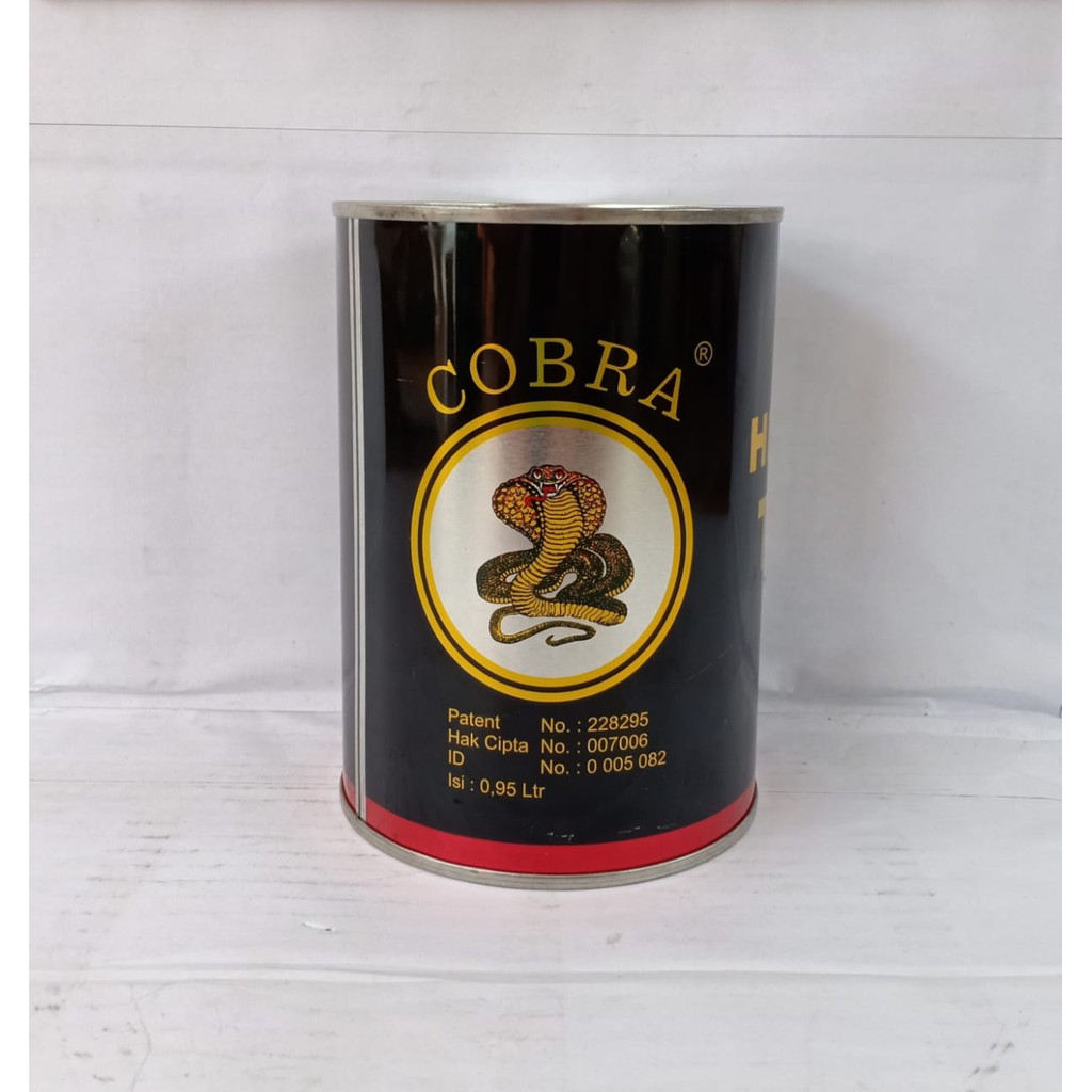 THINNER COBRA HITAM 0.95L - TINNER COBRA HITAM - TINER PENGENCER CAT