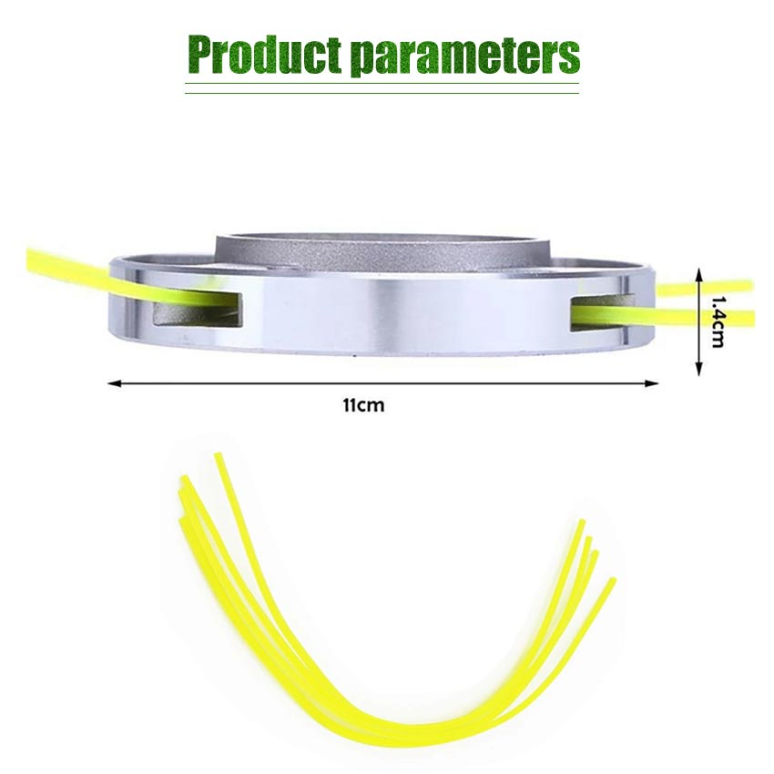 Adelonz Mata Pisau Mesin Potong Rumput Senar Piringan Pisau Senar Nilon Mesin Potong Rumput /