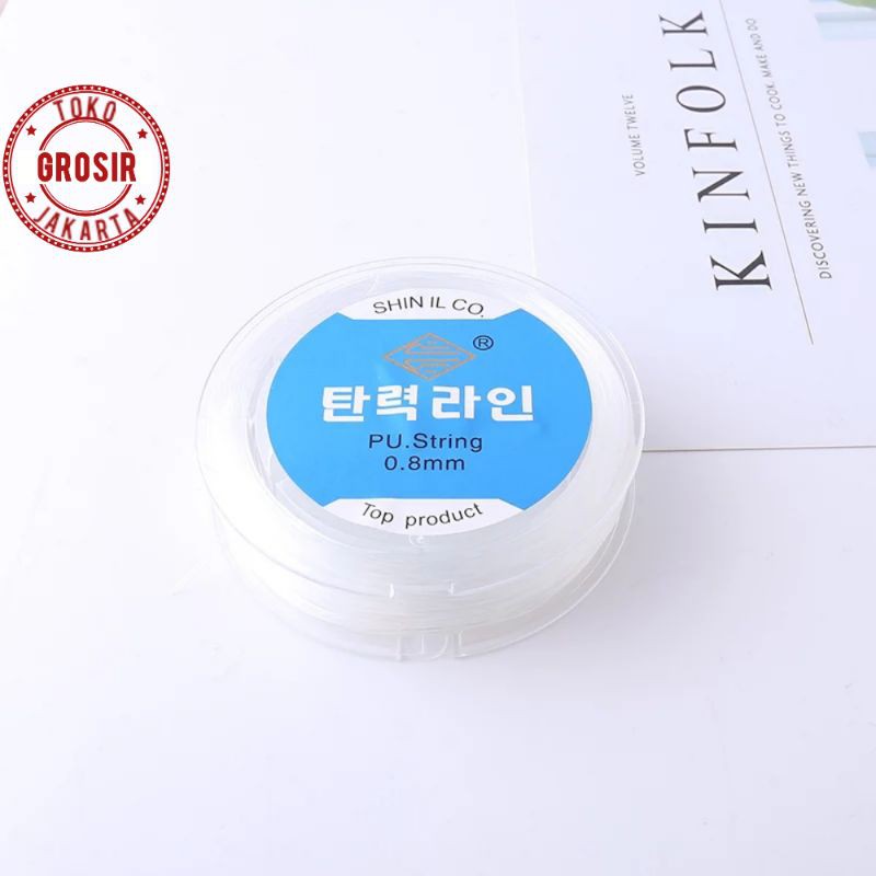 Tali Senar Import Korea Tali Senar Elastis Bahan Gelang Atau Kalung