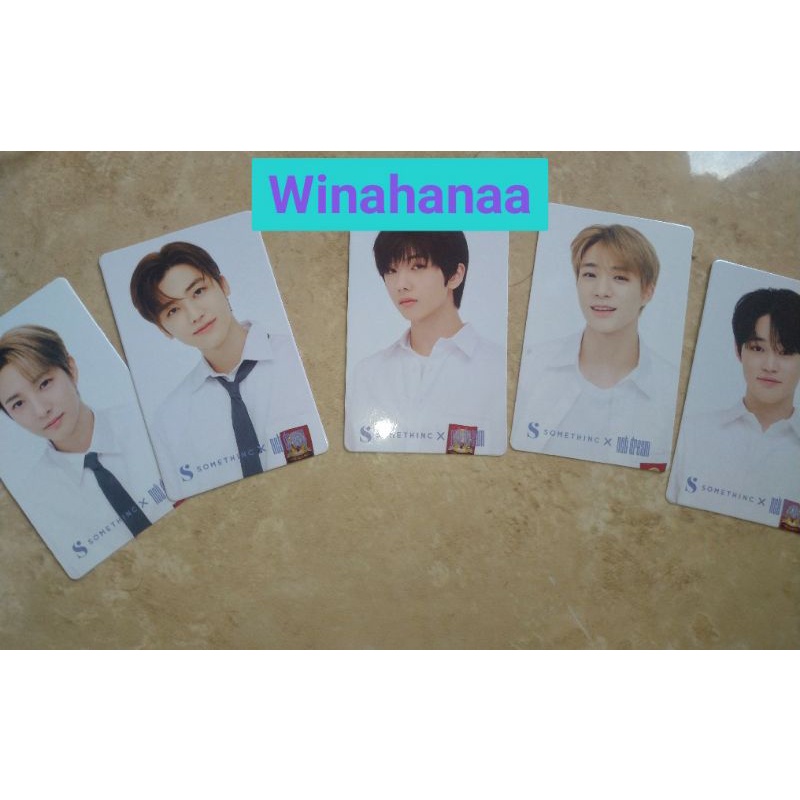 Pc official Somethinc x NCT Dream Jaemin Renjun Chenle Jeno Jisung || Clearbook Jisung Chenji || Caf