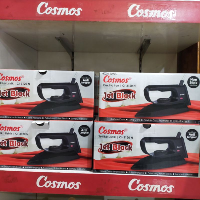 setrika cosmos cl-3120 N jet black