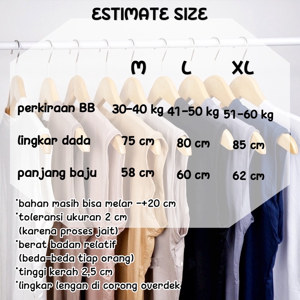 Manset Inner Lekbong Tanpa Lengan Kutung