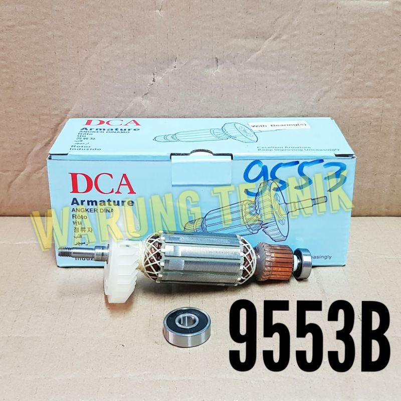 ARMATURE ANGKER DINAMO MESIN GURINDA 9553NB 9553B DCA