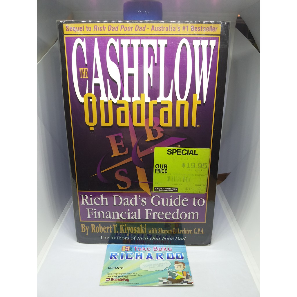 Buku The Cashflow Quadrant Import --- Robert T. Kiyosaki
