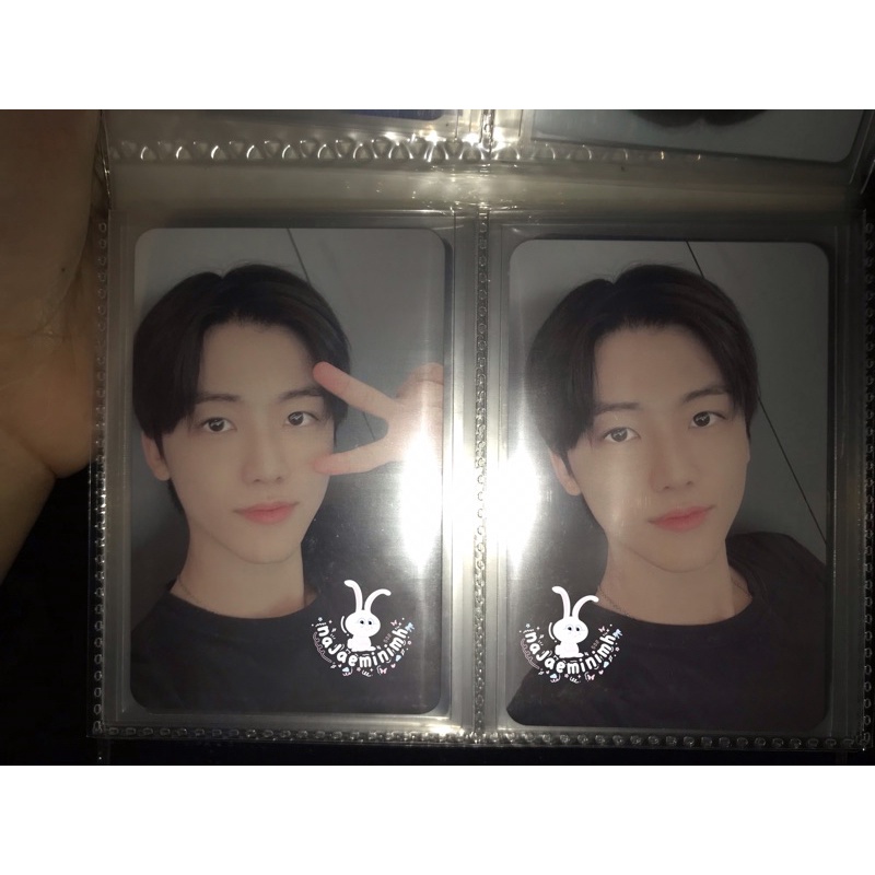 BOOKED PC PHOTOCARD JAEMIN OWHAT EXCLUSIVE ID REGULER ROUND 1 R1 HELLO FUTURE