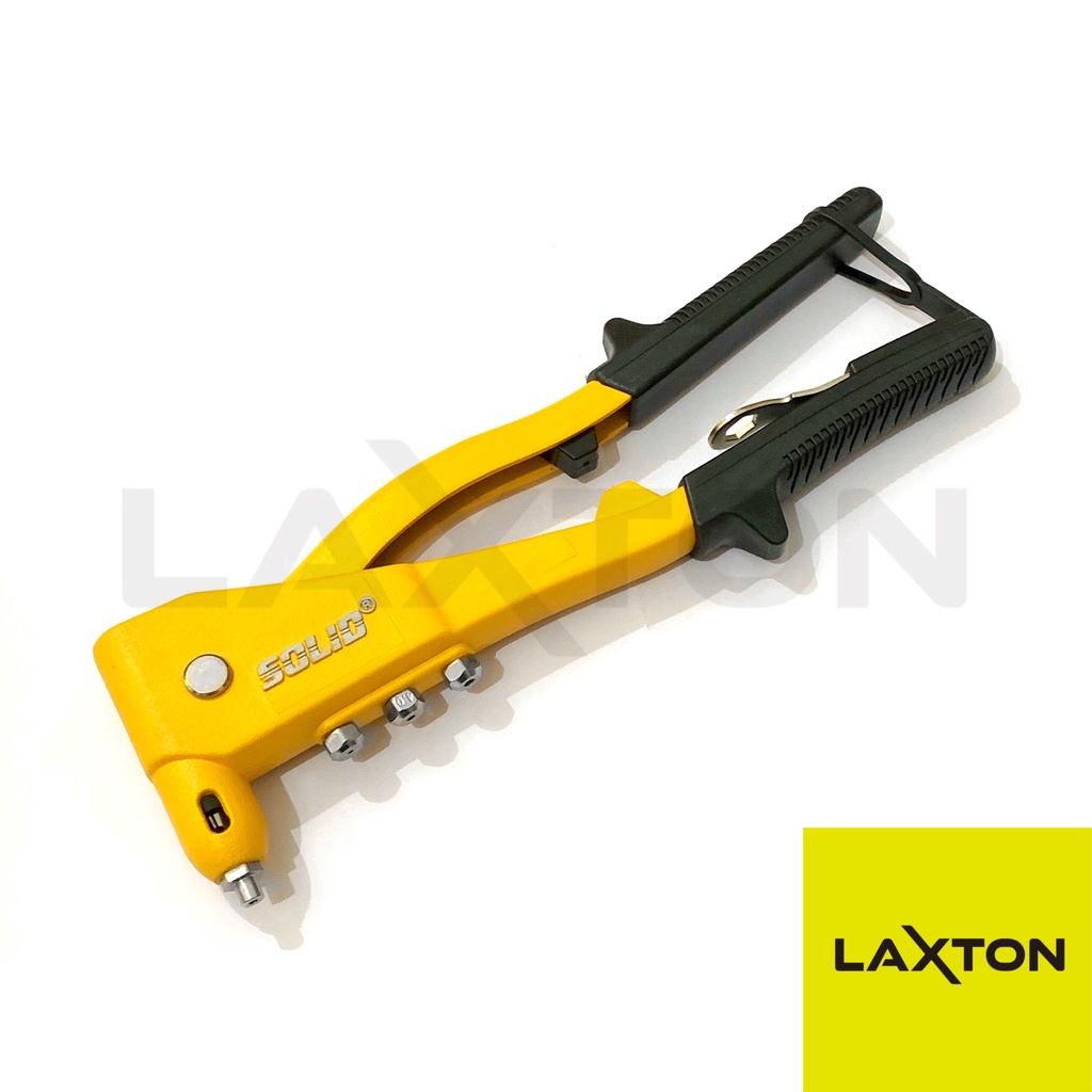 Solid Tang Rivet Hand Riveter Tembakan paku ripet S113 Heavy Duty