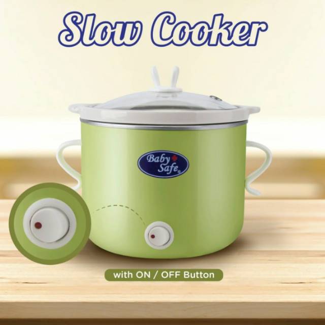 Baby Safe Slow Cooker LB008 - Alat Masak Mpasi