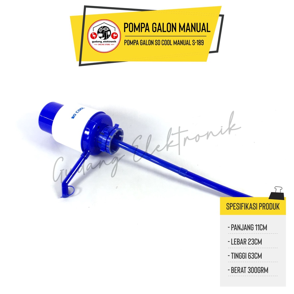 Pompa Galon Manual Praktis Pompa Aqua pompa Air Galon