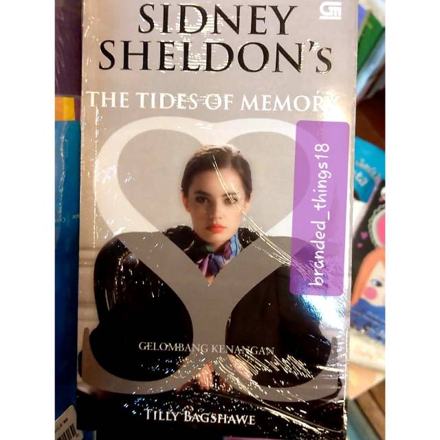 Novel misteri SIDNEY SHELDON THE TIDES OF MEMORY gelombang kenangan Tilly Bagshawe GRAMEDIA