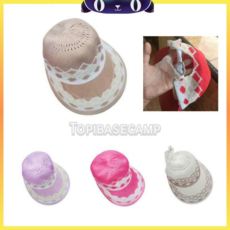 Topi olahraga caddy straw import topi golf topi senam topi atlet topi wanita topi import murah