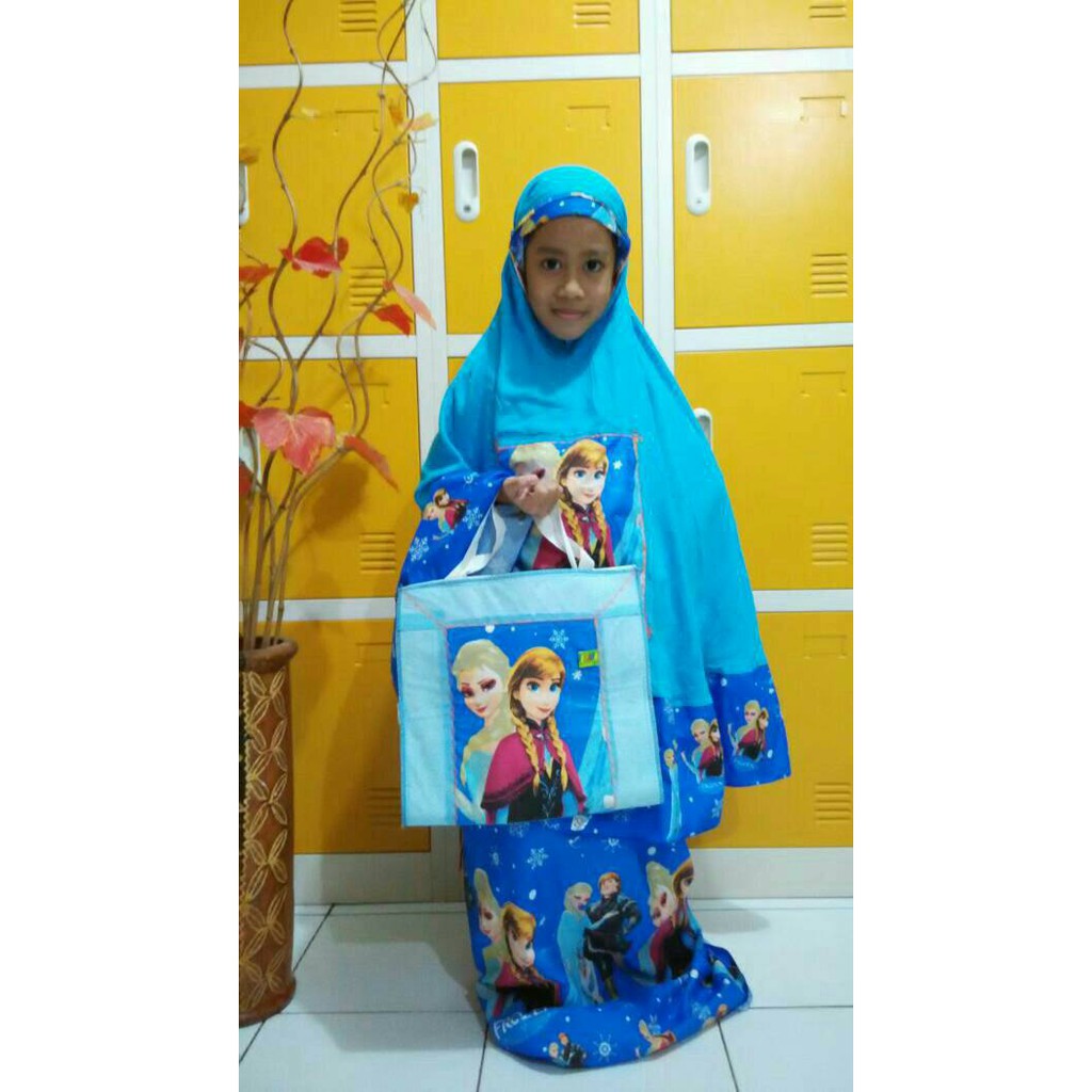 mukena frozen anak