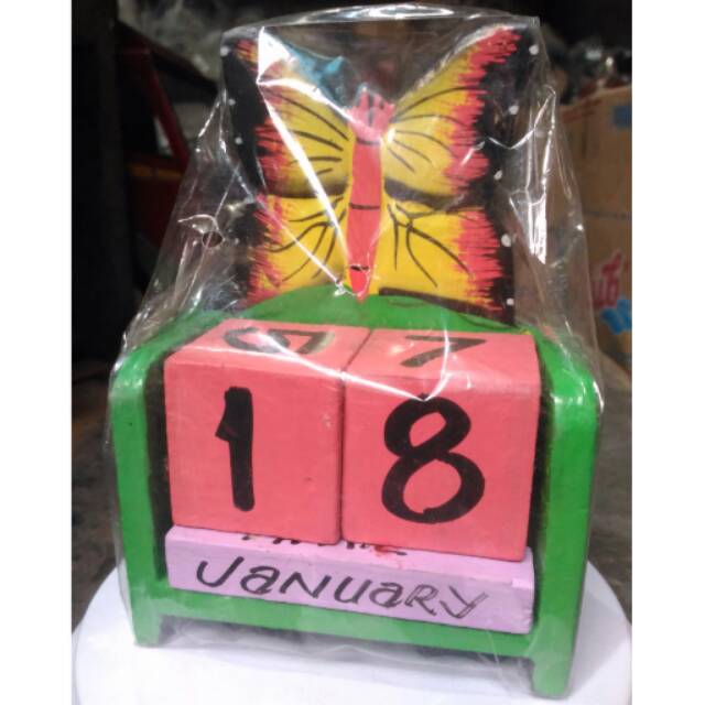 Kalender Balok - Mainan Edukatif Anak