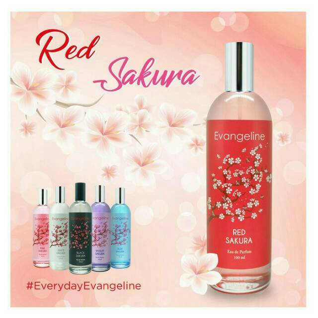 EVANGELINE SAKURA PARFUM EDP 100ML