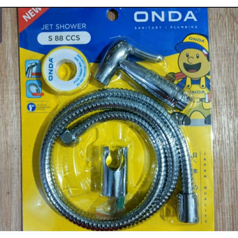 Shower Bidet Onda S 88 CCS - Jet Shower Onda S 88 CCS - Spray Bidet Onda Crome