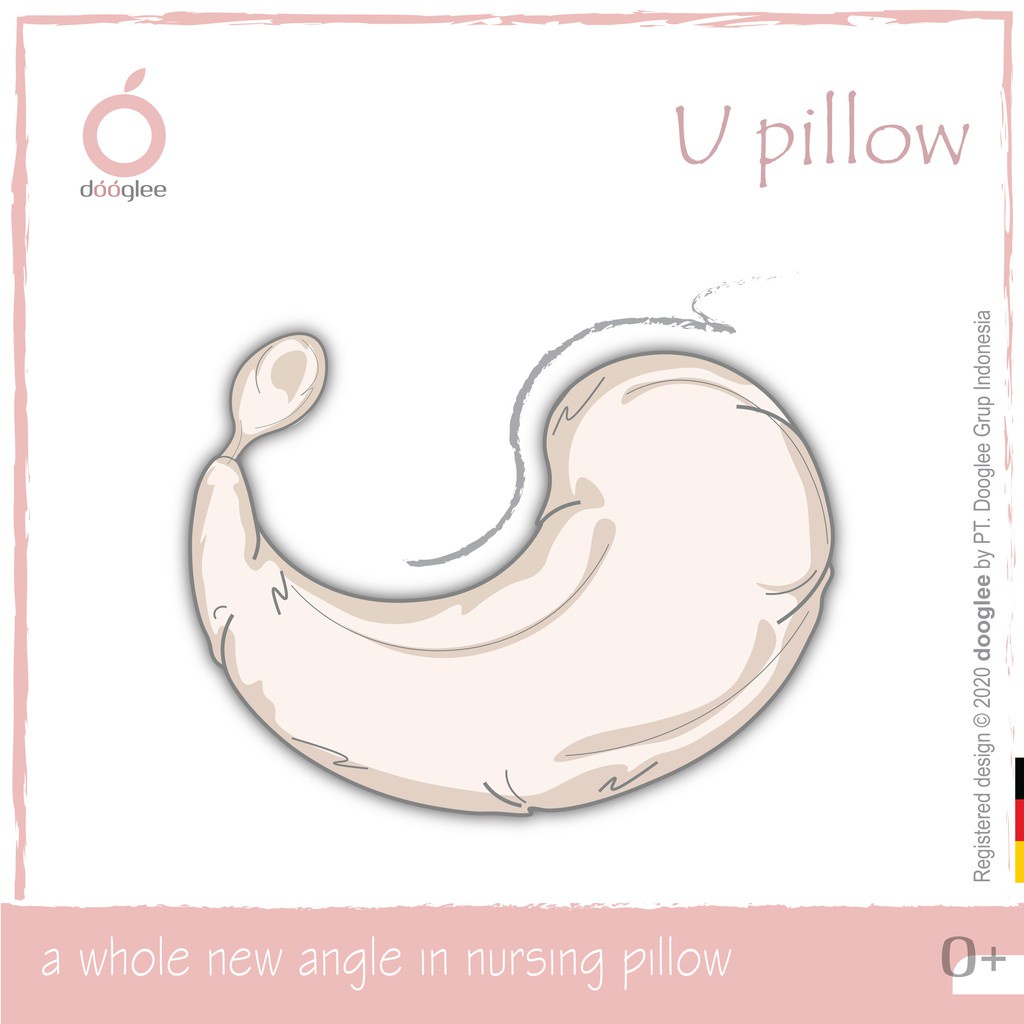 DOOGLEE U PILLOW - NURSING PILLOW