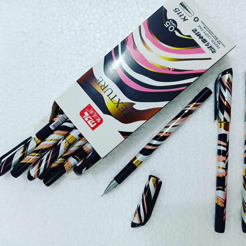 

Pen Gel Texture K115/12 bh hitam
