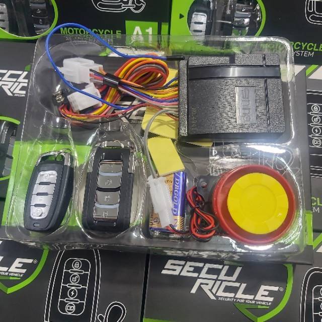 ALARM MOTOR LUMINOUS NINE MOTORCYCLE ALARM SYSTEM A1